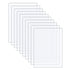 10 Pack of Acrylic Sheets 5x7-0.043" Thick Clear Extruded Plexiglass for Crafts, Picture Frame & DIY Projects
