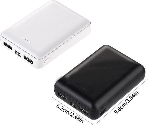 cunueae Portable Power Bank-shaped Jewelry Concealer, Hidden Compartment Coin Concealer, Valuables Storage Box, Travel
