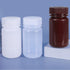 4.2 oz Wide Mouth Lab Reagent Bottle - Leak-proof Translucent HDPE Chemical Container, 2 Pcs
