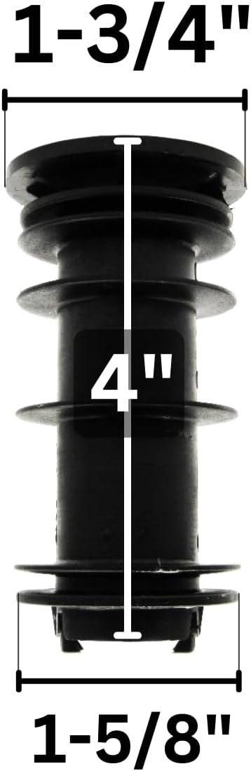 #502B-1 Douglas Replacement Plastic Insert for Caster Chairs
