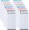 caralin Set of 12 Expense Budget Sheets Money for Cash Ledger Book Double-Sided