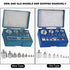 Calibration Weights Kit Set 17Pcs Total 211.1g with Storage Box and Tweezers for Digital Scale