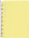 Kokuyo Me Campus Smart Ring Binders, B5 Moon Lime, Up to 60 Sheets, Slim Binder Folder with Extra Loose-leaf Paper