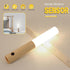 2PC) LANDGOO Wooden Motion Sensor Night Lights, Magnet Body Hallway Lamp, Rechargeable LED Wall Sconces, Portable