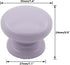 6PCS Closet 35 24mm/1.4 0.9'') Wooden Pull Handles, Solid Wood Bedroom Dresser Wardrobe Door Pulls,Cupboard TV Cabinet