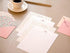 SCStyle 32 Cute Lovely Kawaii Special Design Writing Stationery Paper + 16 Envelopes, 3.45 x 5.4 Inch (Flower)