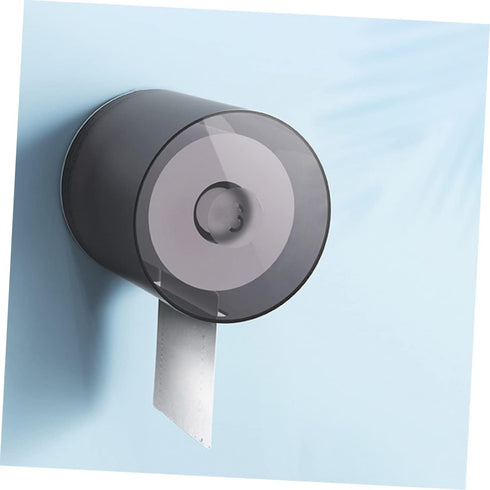 3pcs Zerodeko Waterproof Toilet Paper Roll Holder Creative Storage Design Wall-Mounted Bathroom Tissue Storage Box