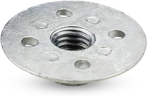 BHA Angle Grinder Ribbed Backing Pad for Resin Fiber Disc, 7" x 5/8" x 11