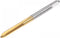 uxcell Straight Flute Taps, M4 x 0.7 Metric Left Hand Titanium Coated High Speed Steel Tapping Tool