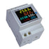 Digital Single Phase Energy Meter Tester, Electricity Usage Monitor AC 110V 40V~300V 100A Ampermeter Power Voltmeter