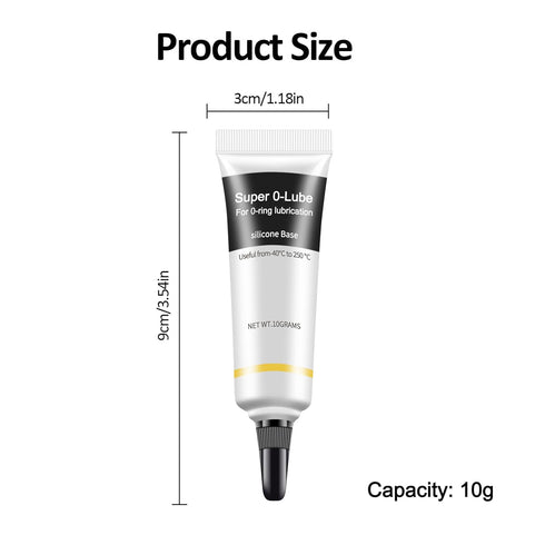 Generic Silicone Grease for O Rings | Long Lasting Silicone Grease,Machine Lubricating Oil, Multipurpose Valve Supplies