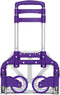 WISLAS Folding Hand Truck Dolly, 200 lbs Capacity Dolly Cart, Aluminum Portable Foldable