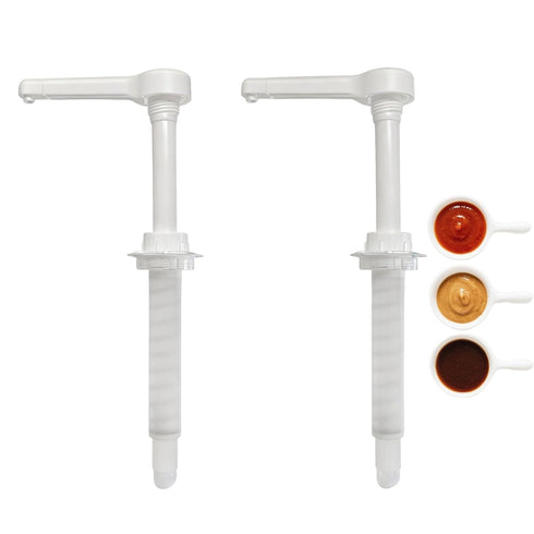 30ML Pump Dispenser White Pump for Cheese Dispenser - 30cc Nacho Cheese