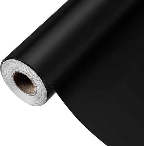 Tenceur Bulletin Board Paper 46 Inches x 98 ft, Fade Resistant Black Paper Roll for Classroom Decor