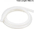uxcell 3.3' Flexible Silicone Tube, 6mm ID x 9mm OD, Translucent Rubber Tubing for Water Air Hose Pipe Transfer