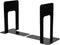 Innovera Universal Economy Bookends, Heavy Gauge Steel, Black, Nonskid, 4 3/4 x 5 1/4 x 5 Inches, Pack of 2 (54055)