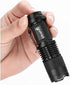 ULTRAFIRE 3 Pack Mini Flashlights, Focus Adjustable SK68 Tactical LED Flashlight, 300 Lumens
