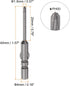 Magnetic Phillips Screwdriver Drill Bit 4mm Round Shank 1.8mm PH00 Cross Head 1.5 Inch Length for Pneumatic or Power Tool, S2 Steel by HARFINGTON