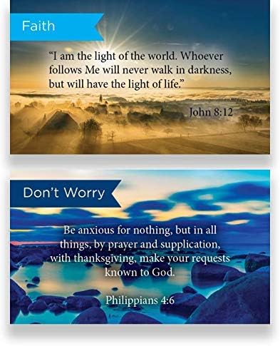 Logos Trading Post Pass Along Scripture Card Variety Pack, 12 Hand Picked Designs, 5 of Each Design, Pack of 60