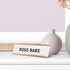Boss Babe Nameplate Desk Sign, 2 x 8"
