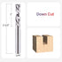 1/4 inch 1/4 inch SpeTool Spiral Router Bits Down Cut Cutting Diameter, Shank Solid Carbide CNC Bits End Mill for Wood