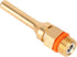 Hot Glue Gun Nozzle, Copper Replacement Tips for Hot Melting Glue Guns (50mm extended mouth)