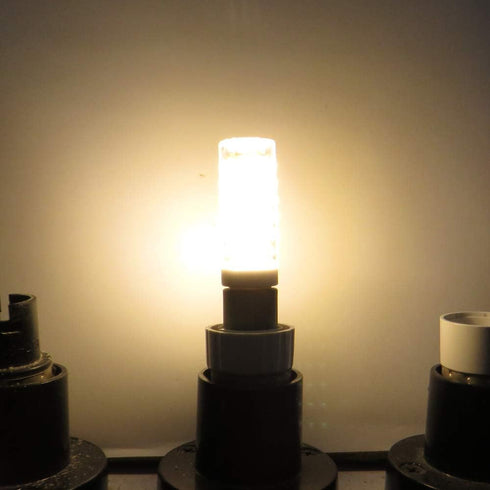 15W E12 Bulb Dimmable 2 Pack- 136 2835 120 1500LM 3000K Bulbs Lxcom Lighting LED Mini Corn SMD Candelabra LED Lamp Watt