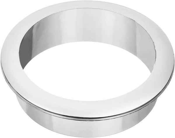 uxcell 1 Pcs 2.17 inch Nylon Desk Grommets, Plastic Cable Hole Cover for Computer Desk, Silver