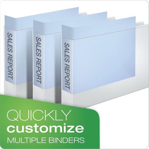 Cardinal 56200 1-Inch Locking Slant D-Ring Binder, 11-Inch x 17-Inch, White