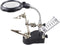 Desk Magnifier Loupe, 3.5X 12x Tabletop Helping Hand Soldering Tools with LED Lights
