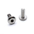 Biaungdo M6x15mm Stainless Steel Flat Head Hex Socket Cap Bolts Screws Fastener, Pack of 30 Countersunk Connector
