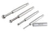 Accusize Industrial Tools 4 Pc Small Hole Gauge Set, Ball Type, inch/mm, 1/8 to 1/2