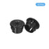 18Pcs Grommet Grommet 0.51"(13mm) Grommet uxcell Desk Black, Snap Bushing with Shutter for Holes with Mounting, Round