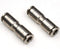 10mm Union Straight Push to Connect Fittings, Stainless Steel Pneumatic Connectors, CEKER 2Pack