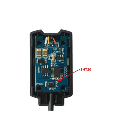 Taidacent RS485 Modbus RTU Temperature and Humidity Sensor, I2C SHT20, Industrial Thermocouple Monitor, High Precision