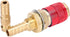 8mm Quick Connector Set for MIG TIG Welder Torch, Water Cooled & Gas Adapter Fitting (Red)