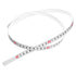 Gadpiparty 1roll Adhesive Measuring Tape Workbench Ruler Metric Scale Easy Fixation for