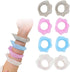 Havunori Face Wash Wristbands - 4 Pairs Silicone Spa Headband & Wristband Set,