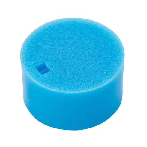 Globe Scientific Cap Insert for RingSeal Cryogenic Vials with O-Ring Seal, Blue, Case of 500, 3033-CIB
