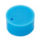 Globe Scientific Cap Insert for RingSeal Cryogenic Vials with O-Ring Seal, Blue, Case of 500, 3033-CIB