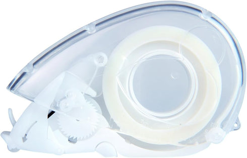 One-handed compact tape dispenser HariMouse (White) by HariMouse