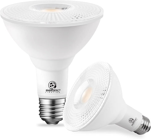 Energetic PAR30 LED Bulbs, Flood Light Outdoor Indoor, 10 Watt (75 Watt Equivalent), 5000K Daylight, 1000 Lumens, E26