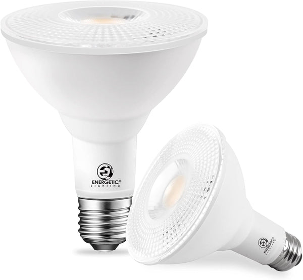 Energetic PAR30 LED Bulbs, Flood Light Outdoor Indoor, 10 Watt (75 Watt Equivalent), 5000K Daylight, 1000 Lumens, E26