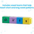 hand2mind Reading Rods Phonics Word-Building, Word Building Activities, Spelling Toys, Montessori Alphabet Letters