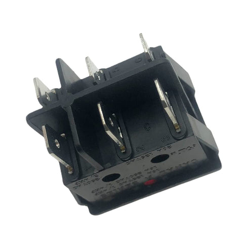 Rocker Switch 16A 20A Canal R Series, 6 Pin Electric Space Heater Replacement for Lakewood Delonghi