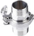 YYJEPOSY 304 DN50 clamp77.5) Stainless Steel Tri Clamp Cover Thread Ferrule Adapter Kit - for Beer, Dairy, Food