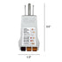 SK300 Outlet Circuit Testers, 3-Wire Receptacle for Use on 125VAC Circuits, Detect Common Improper Wiring Conditions, Grey