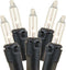 Novelty Lights 22 Feet 100 Bulbs Traditional Incandescent Mini Lights, Clear on