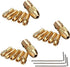 Mesee 3 Set 0.5-3mm Brass Drill Chuck Set - Mini Twist Drill Chucks Adapter for Rotary Tools