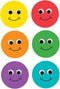 Hygloss Products Happy Multi-Color Smiley Face Classroom Accents, 30 Pack, 6 Inches